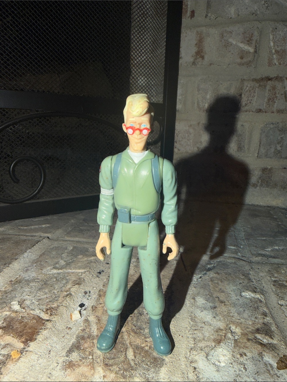 The Real Ghostbusters Egon Spengler Vintage Action Figure 1984 Kenner Incomplete